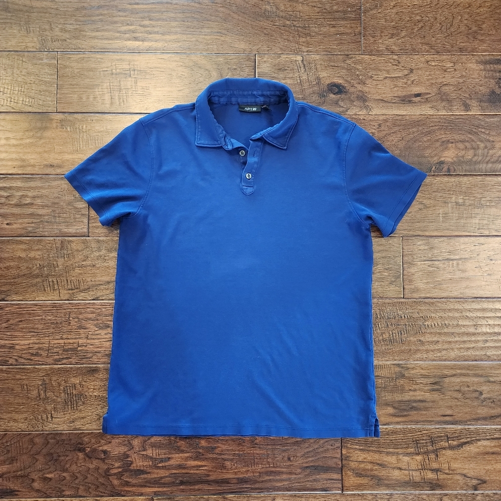 Apt9 Men's Short Sleeve Polo Shirt L